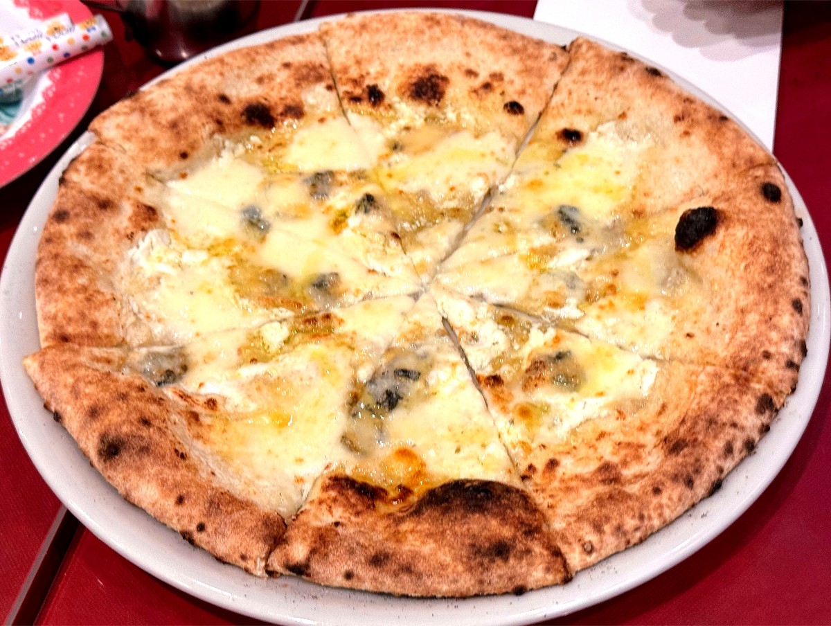 Four-Cheese Pizza