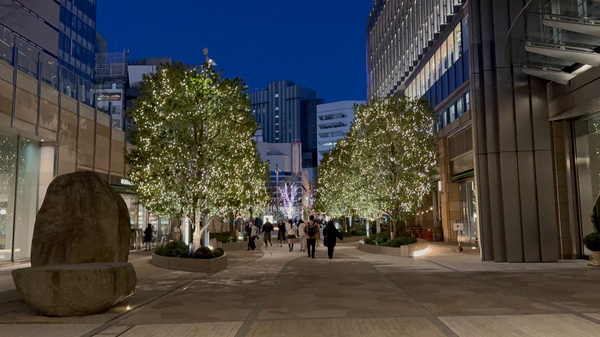 Year-End Illuminations in Yurakucho