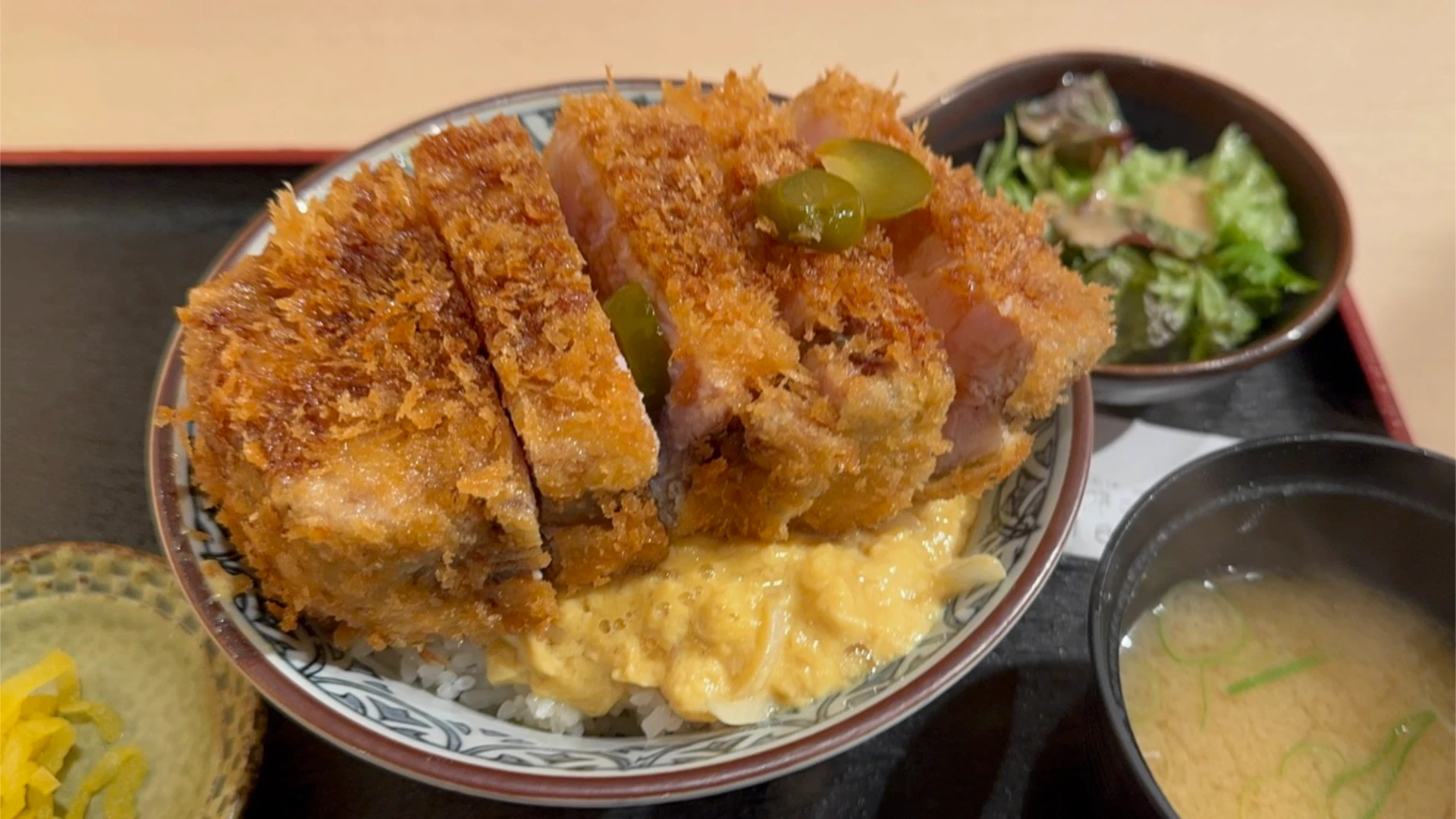 超肉厚かつ丼